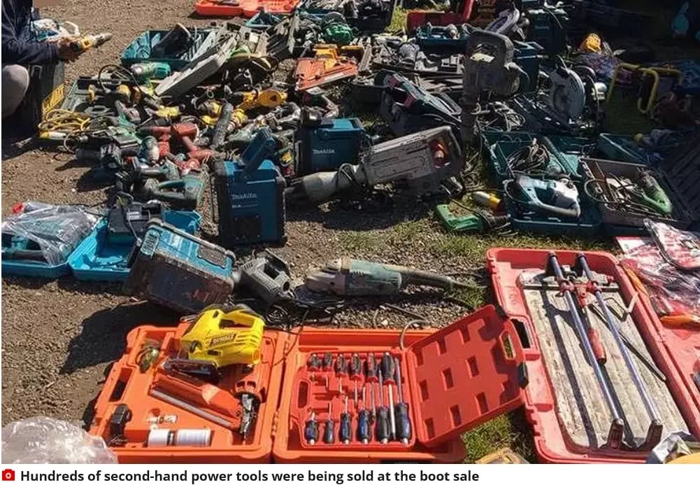 Police issues warning about organised tool theft from trade vehicles